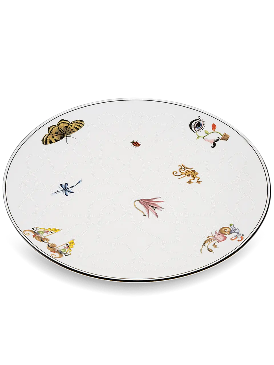 Arcadia White Charger Plate