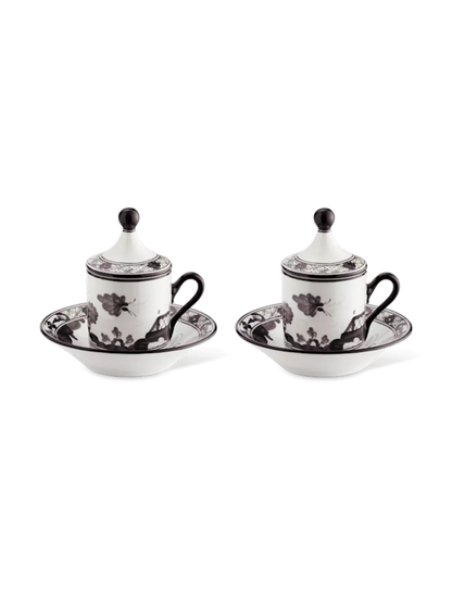 Oriente Italiano Albus Tete A Tete Coffee Set