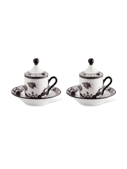 Oriente Italiano Albus Tete A Tete Coffee Set