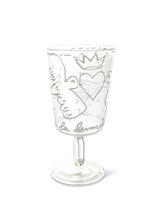 Tall Glass Dove