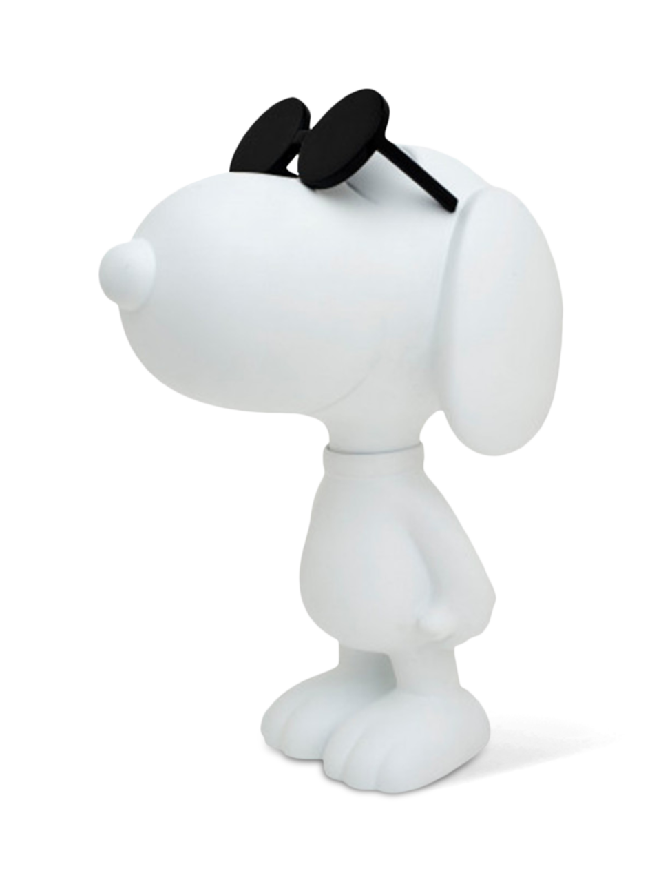 Snoopy Sun Mat White & Glossy Black