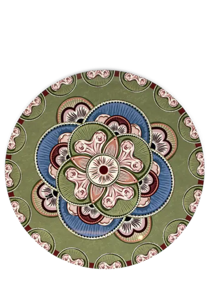 Set of 2 Disk Placemats