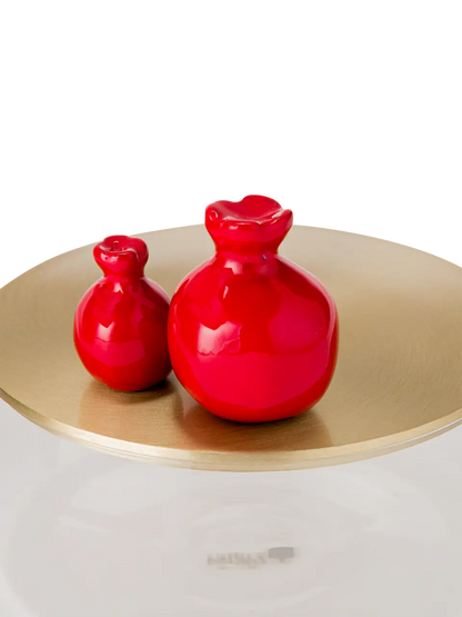 Pomegranate Red Candy Jar