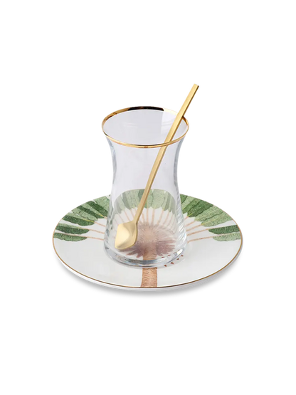 The Palm Tea Cups set of 6