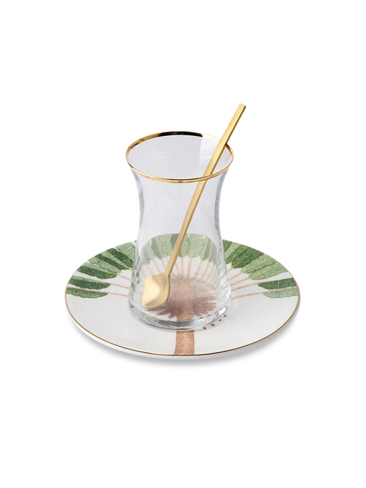 The Palm Tea Cups set of 6