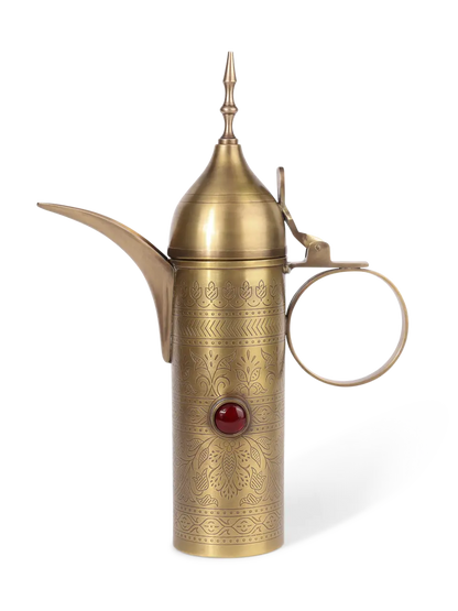 Taj Mahal Brass Dallah