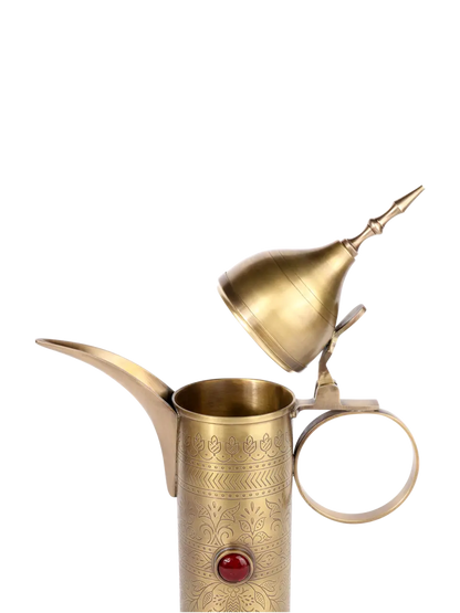 Taj Mahal Brass Dallah