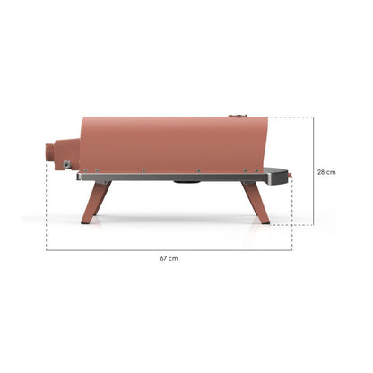 Pizza Oven Piana Gas Terracotta