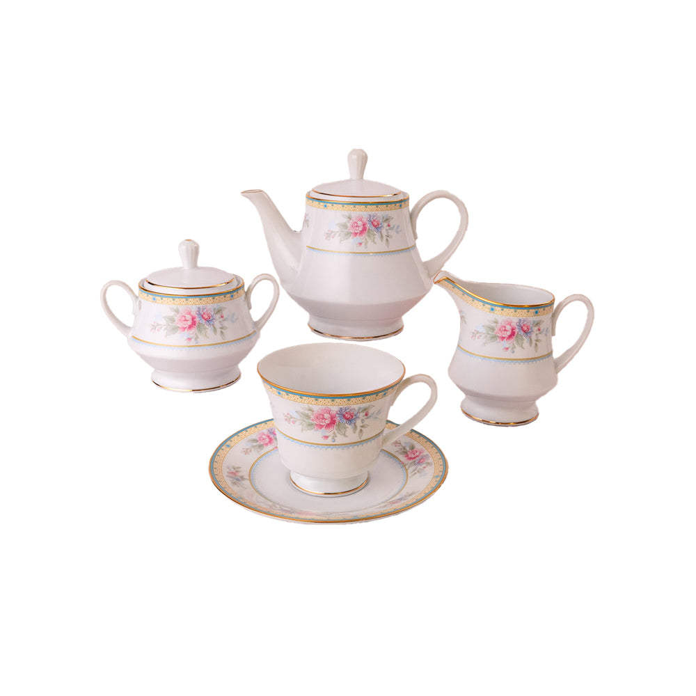 Noritake Flourishing Meadow Tea Service, Set of 29