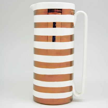 Serlio Gondoliere Copper & White Carafe
