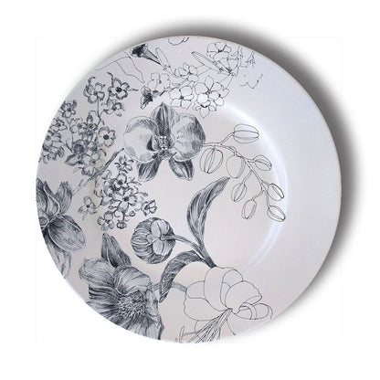 Mix & Match Set of 6 Polychrome Dessert Plates