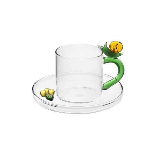 coffee cup w/saucer Snail