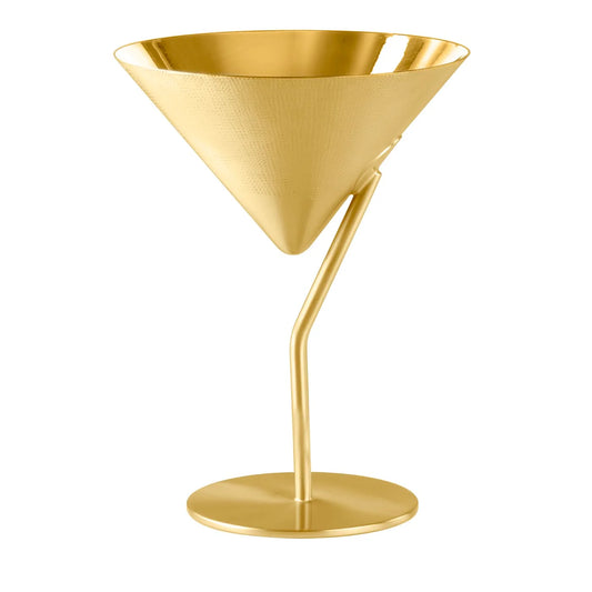 Velvet 1 Light Gold Brass Martini Glass