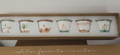 Majan Collection Cawa Cups Set of 6