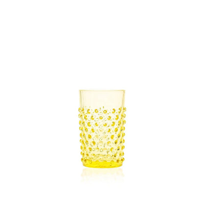 Citrine Hobnail Tumblers Set of 4