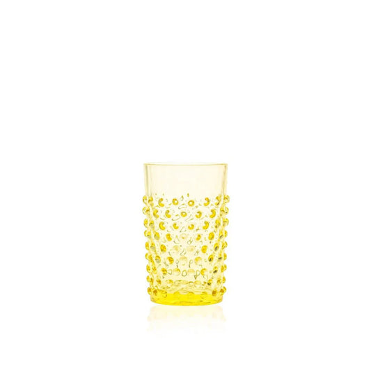 Citrine Hobnail Tumblers Set of 4