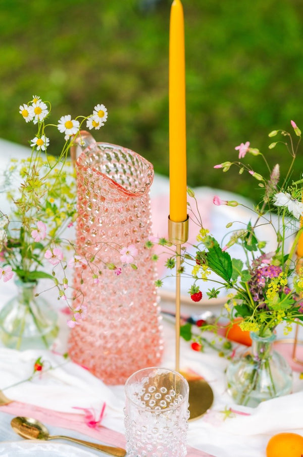 Rosaline Hobnail Pitcher 1L