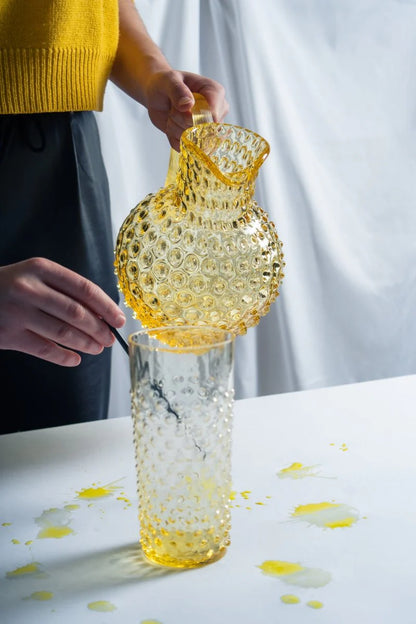 Citrine Hobnail Jug 2L
