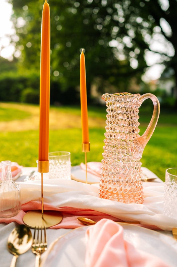 Rosaline Hobnail Pitcher 1L