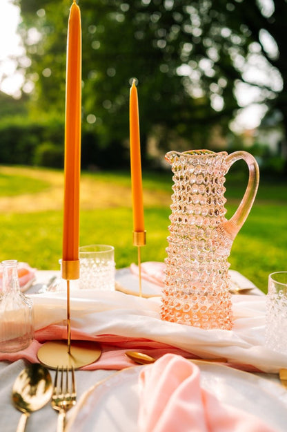 Rosaline Hobnail Pitcher 1L