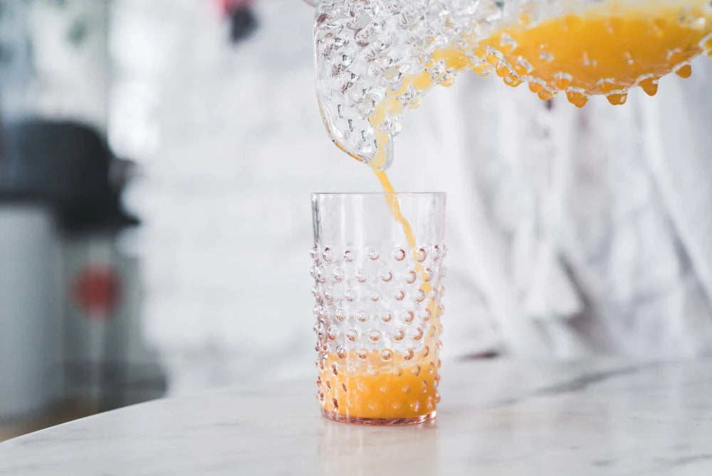 Rosaline Hobnail Tumblers set of 4