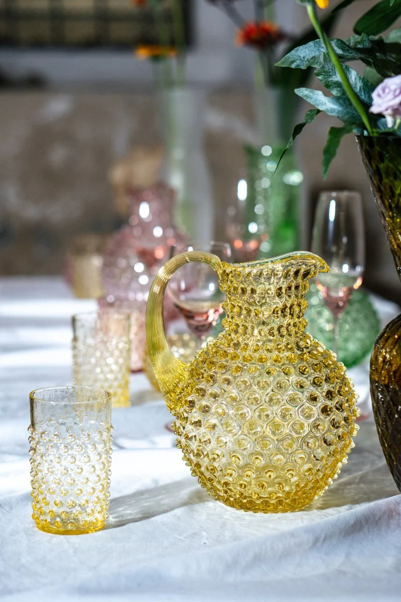 Citrine Hobnail Jug 2L