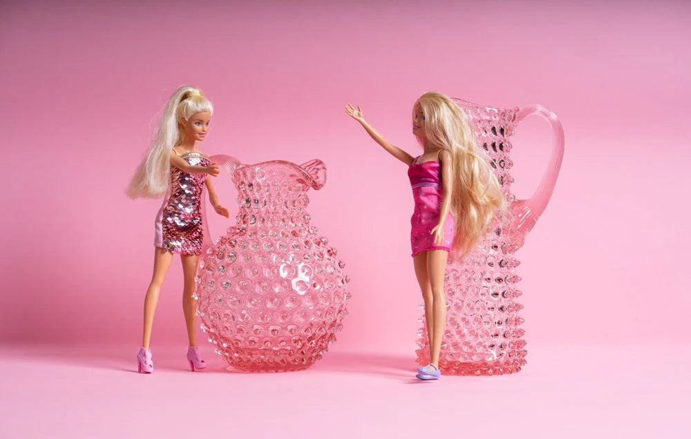 Rosaline Hobnail Pitcher 1L