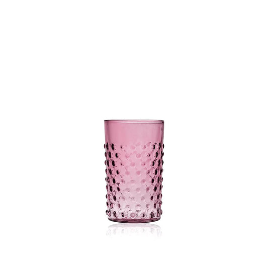 Underlay Violet Hobnail Tumblers set of 4