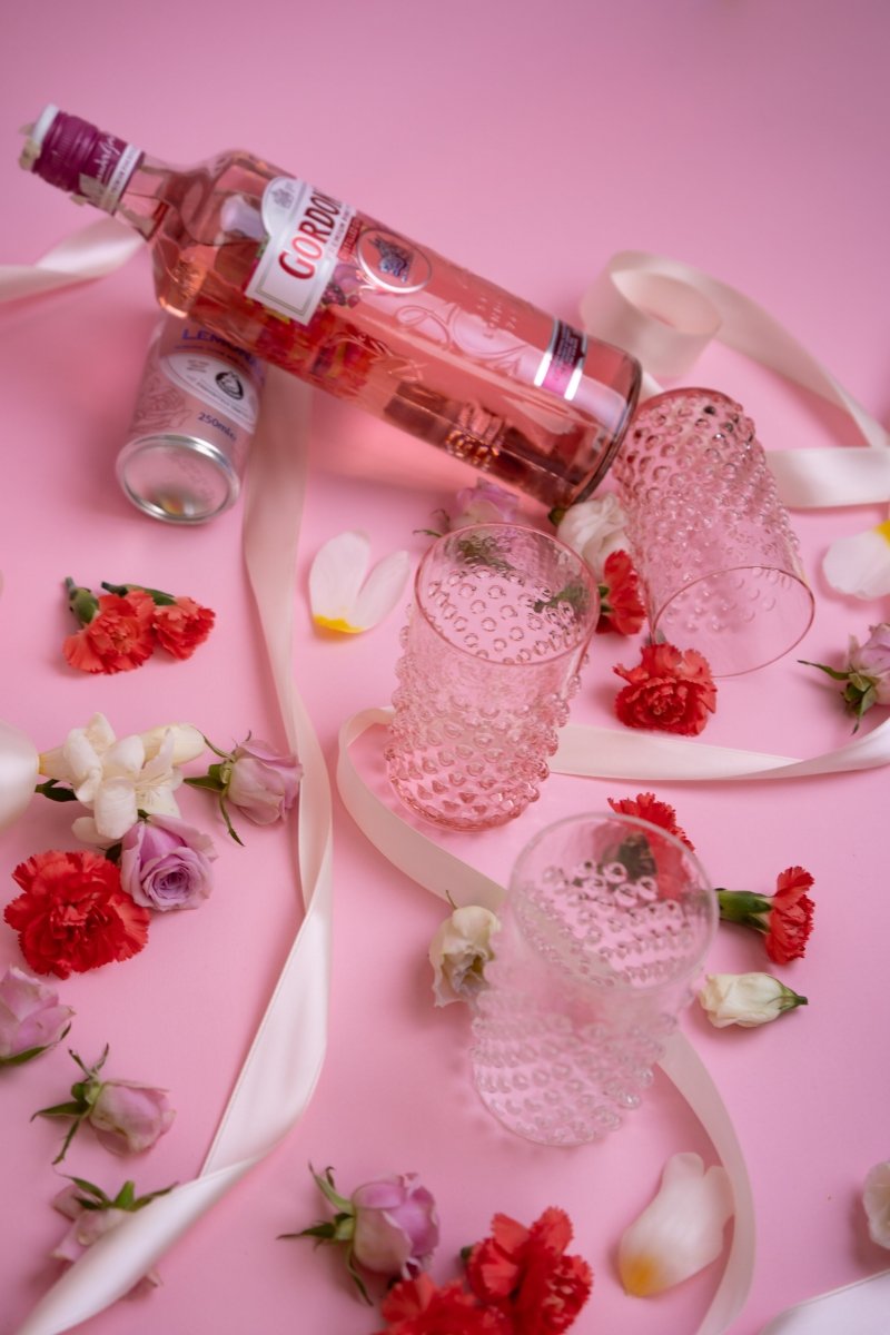 Rosaline Hobnail Tumblers set of 4