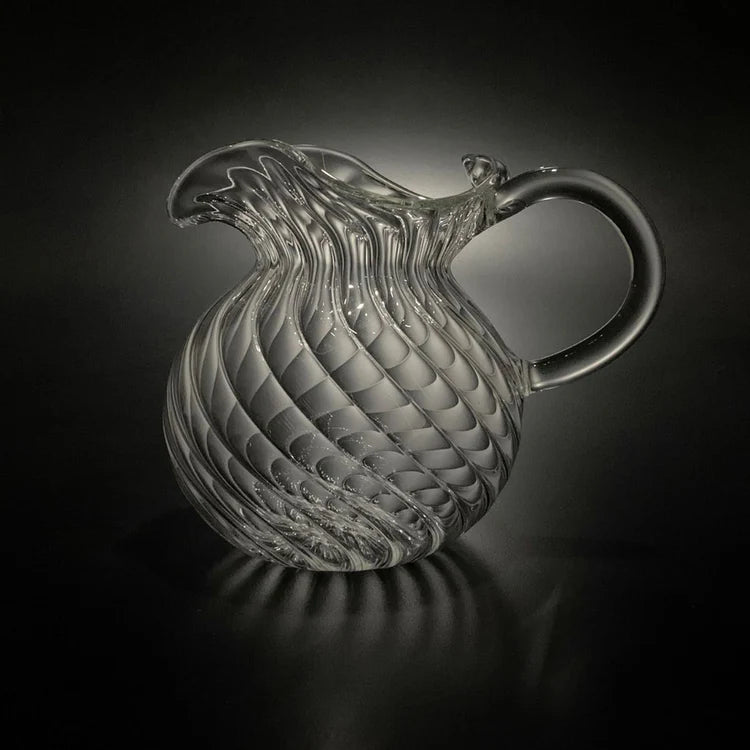 Torcello White Torchon Pitcher