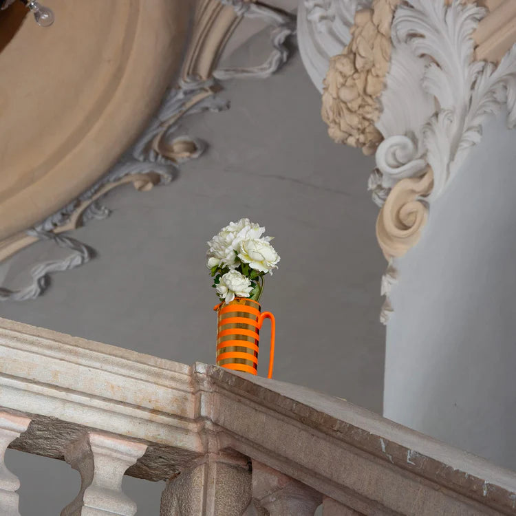 Serlio Gondoliere Gold & Orange Pitcher