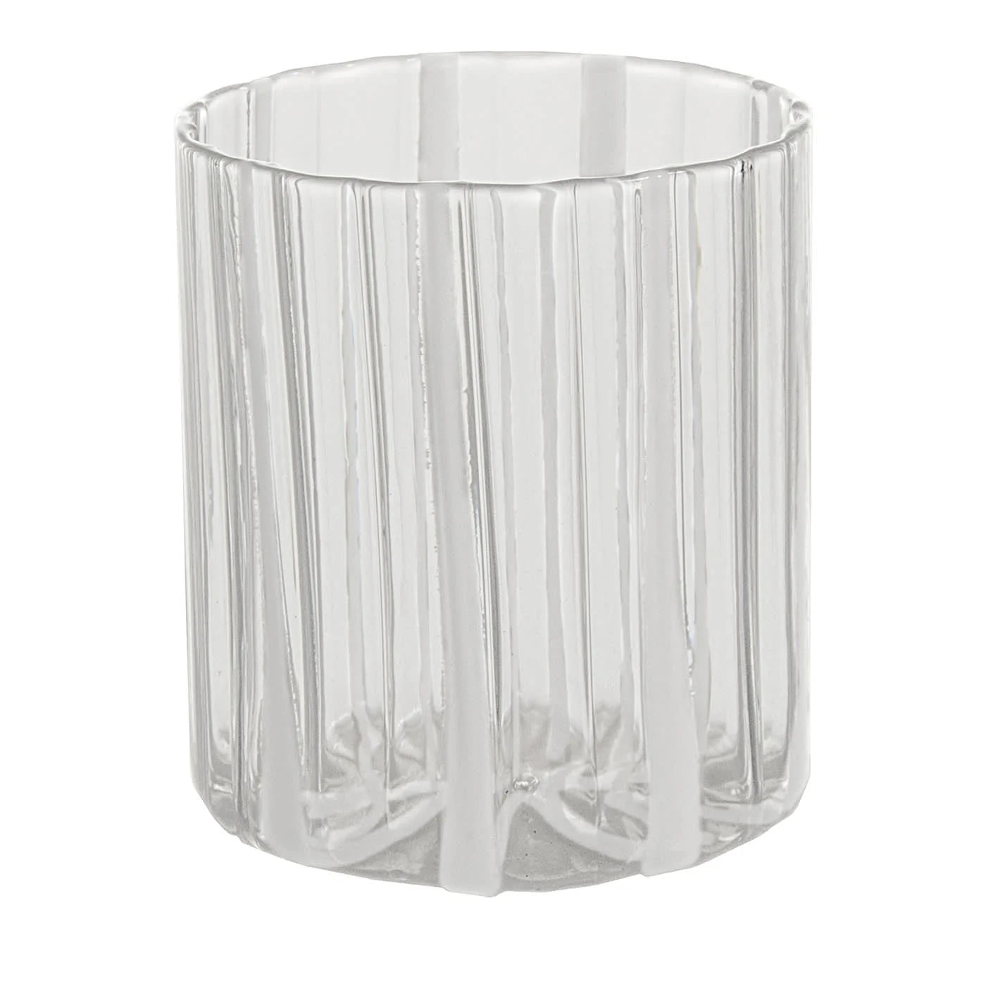 Loos White Stripe Tumbler