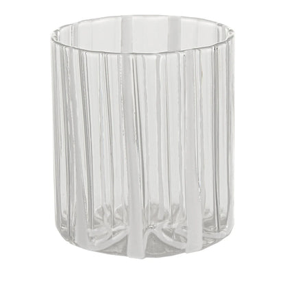 Loos White Stripe Tumbler