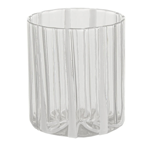Loos White Stripe Tumbler