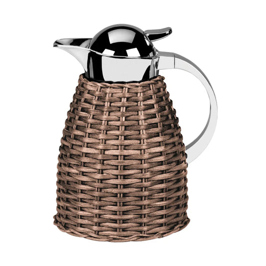 Insulated Carafe Chantilly in Rattan by Pigment France x