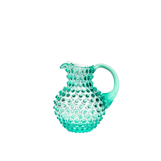 Beryl Hobnail Jug 1L