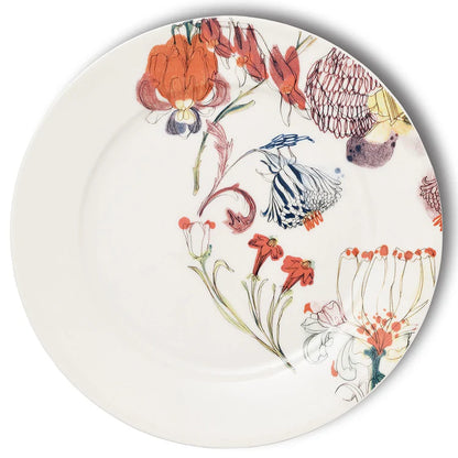 Mix & Match Set of 6 Polychrome Dinner Plates