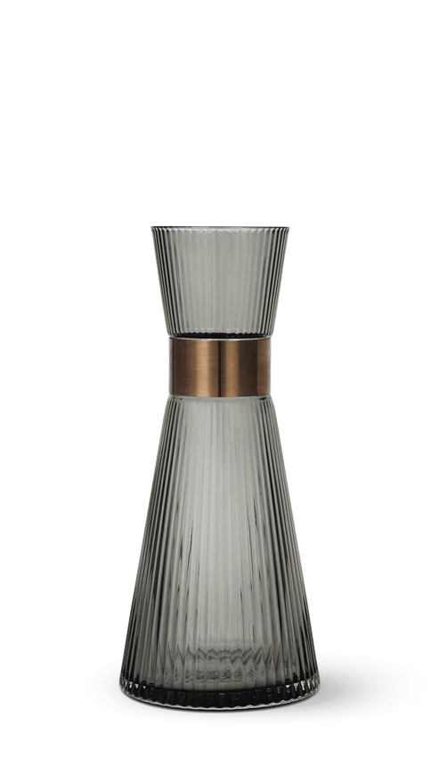 GC Nouveau Water carafe 1.0 l smoke