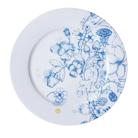 Blue Summer dinner plate #2