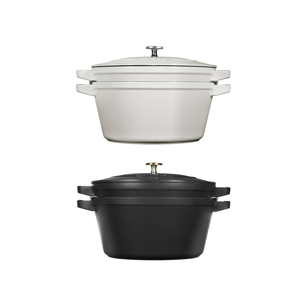 Staub Stackable Cast Iron Cookware