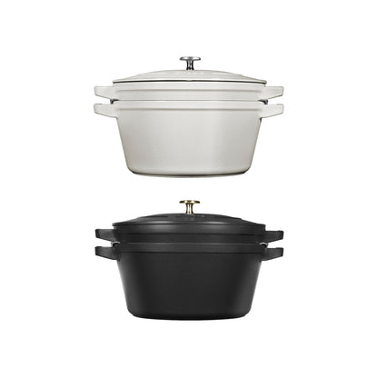 Staub Stackable Cast Iron Cookware