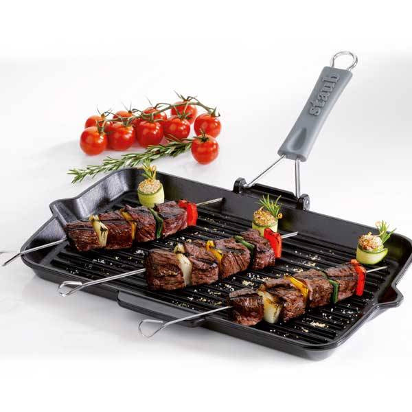 Grill Pan with Removable Handle