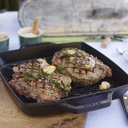 Double Handle Cast Iron Grill Pan