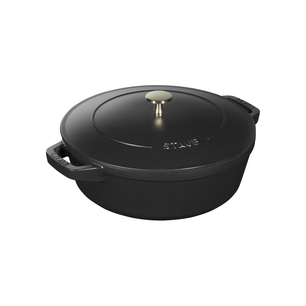 Stackable Cast Iron Cookware, Set of 3
