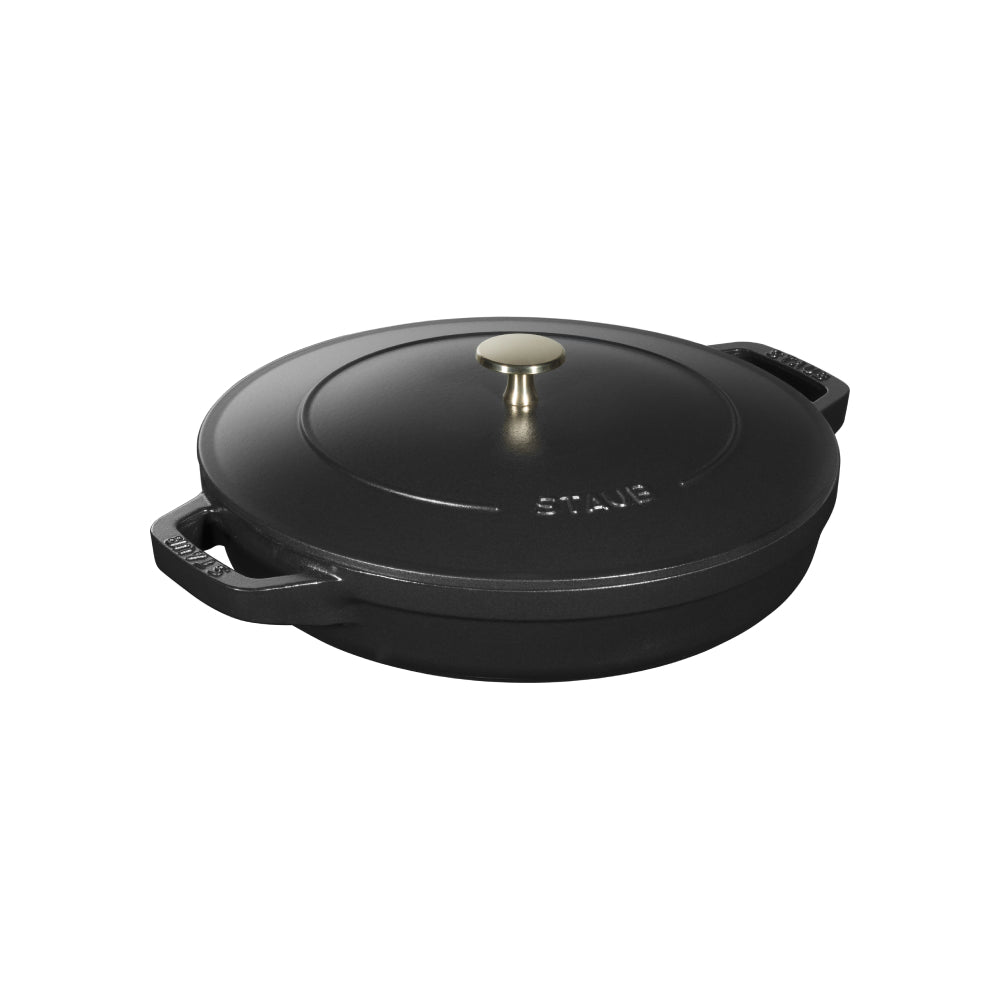 Stackable Cast Iron Cookware, Set of 3