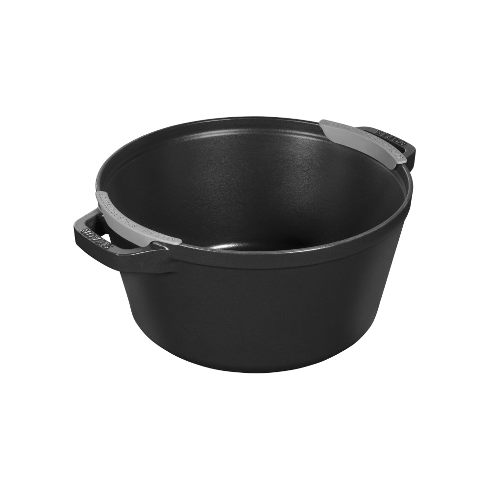 Stackable Cast Iron Cookware, Set of 3