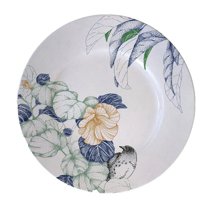 Bird Song Polychrome Dessert Plate #2