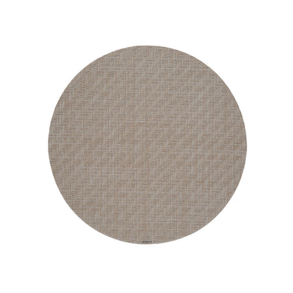 Foxtail Round Placemat, Ecru