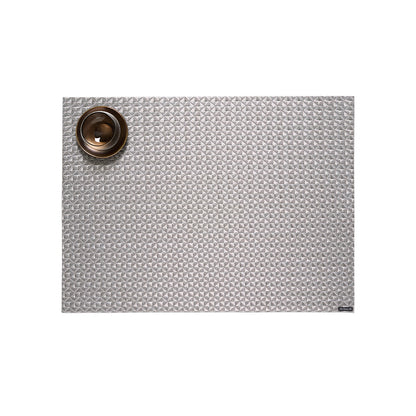 Origami Rectangular Placemat, Gunmetal
