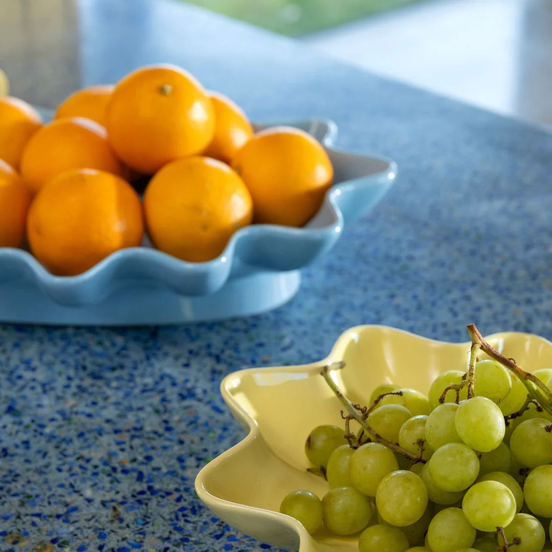 Sun Stoneware Serving Bowl Oval